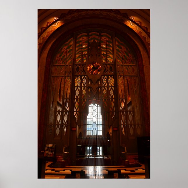 Póster Edificio Guardian - Detroit, MI (Frente)