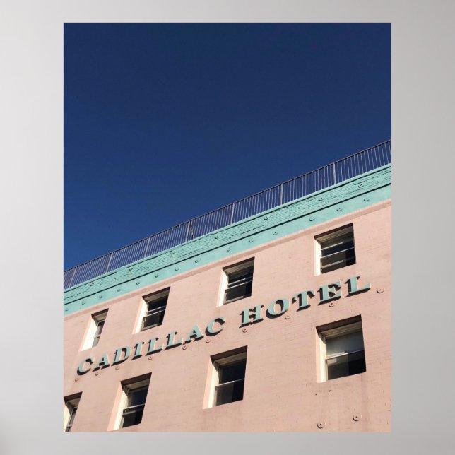 PÓSTER EDIFICIO HOTEL CADILLAC (Frente)