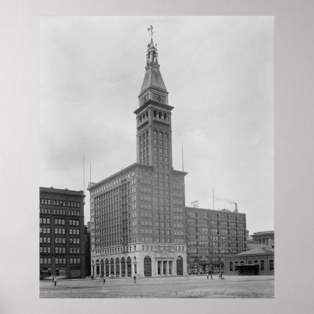 Póster Edificio Montgomery Ward & Co. (Frente)