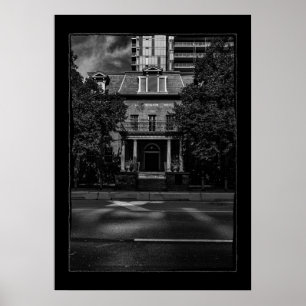 Póster Edificio no 2 del Banco del Alto Canadá con fronte
