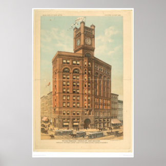 Póster Edificio nuevo de San Francisco Chronicle (1476A)