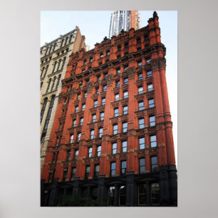 Póster Edificio Potter, Nueva York, mediano