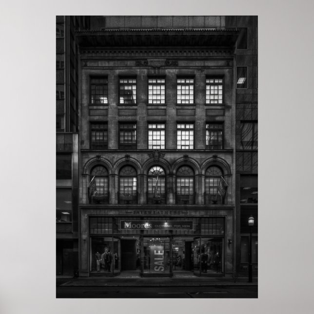 Póster Edificio Robert Fairweather No 1 (Frente)