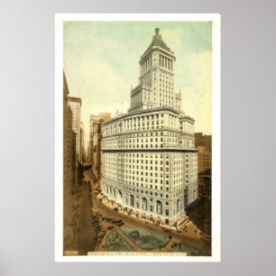 Póster Edificio Standard Oil Company, New York City, 1920