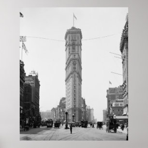 Póster Edificio Times