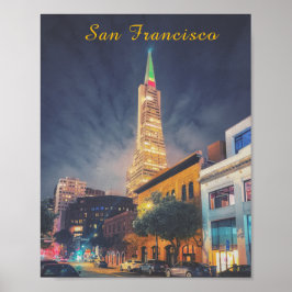 Póster Edificio TransAmerica