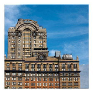 Póster Edificio Whitehall Nueva York