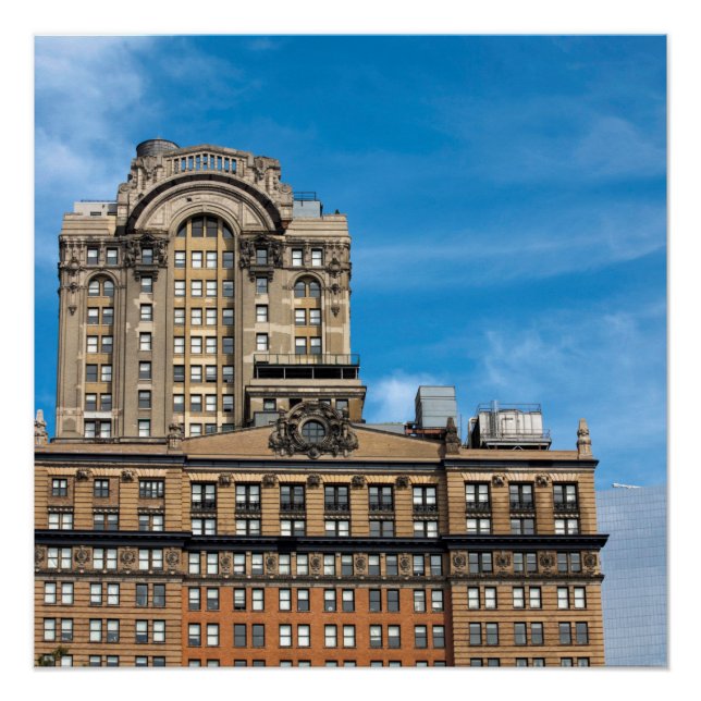 Póster Edificio Whitehall Nueva York (Anverso)