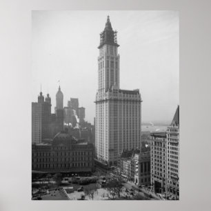 Póster Edificio Woolworth