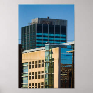 Póster Edificios de altura, Colón, Ohio