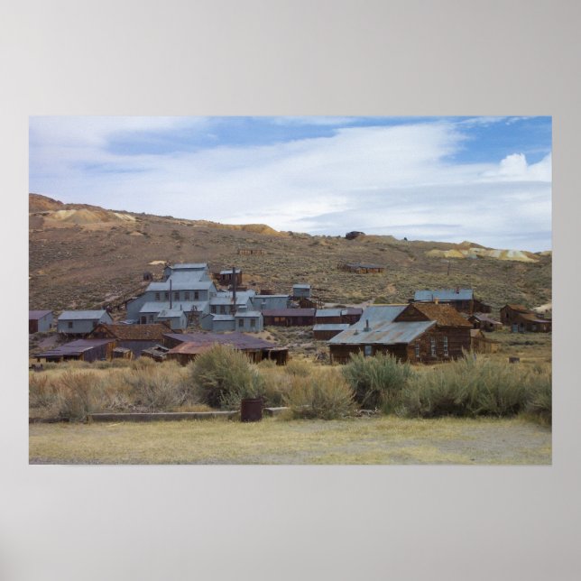 Póster Edificios de Bodie (Frente)