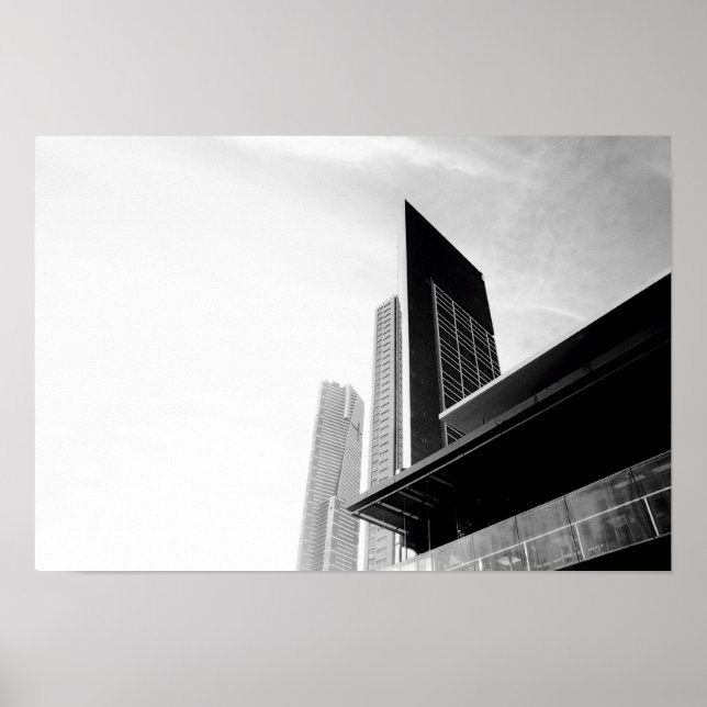 Póster Edificios de la ciudad (Frente)