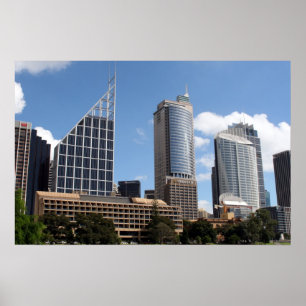 Póster edificios de sydney