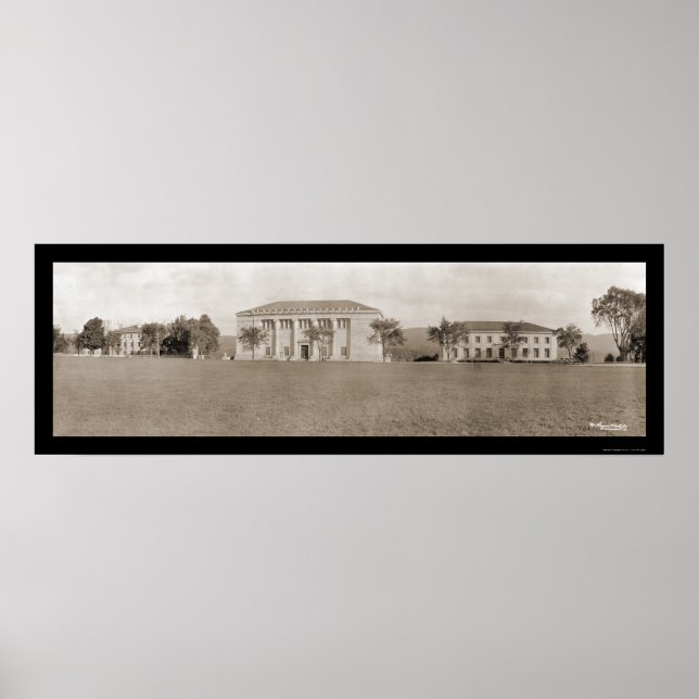 Póster Edificios de West Point Foto 1909 (Frente)