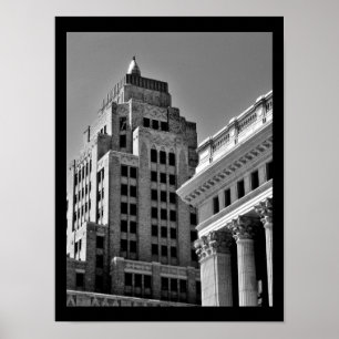 Póster Edificios del centro