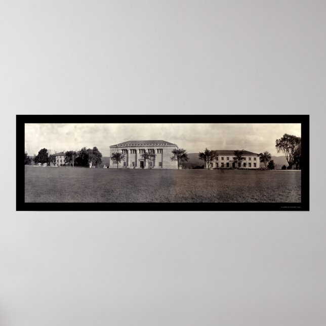 Póster Edificios West Point Photo 1909 (Frente)