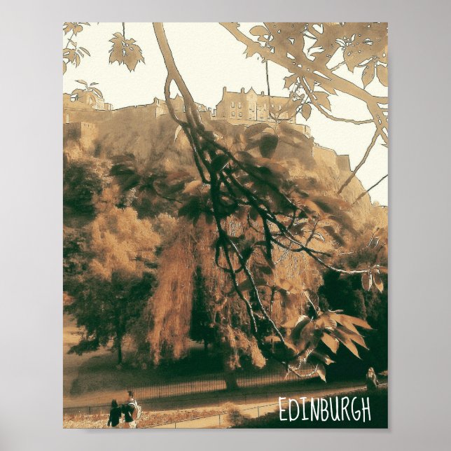 Póster Edimburgo (Frente)