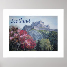 Póster Edimburgo Castle Scotland Ping de Pola.B.Alex
