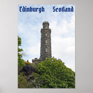 Póster Edimburgo, Escocia