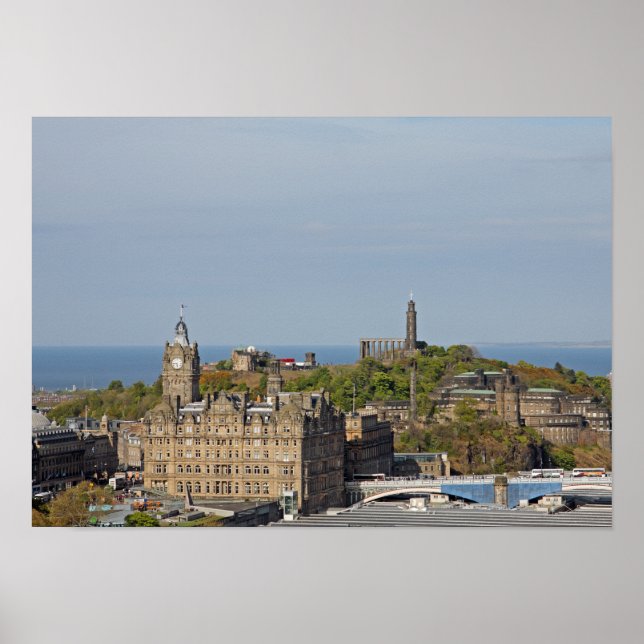 Póster Edimburgo, Escocia (Frente)