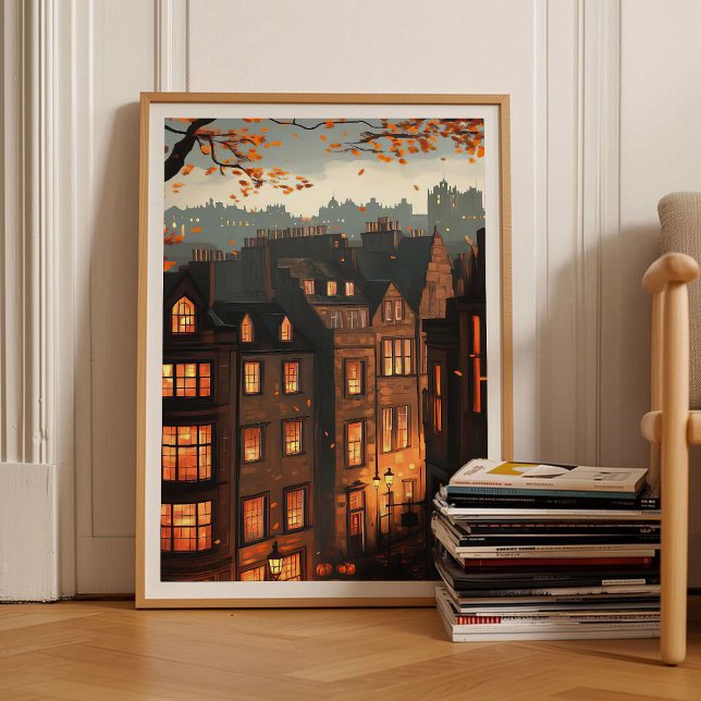Póster Edinburgh Imprimir Edinburgh Ilustración Escocia P (Subido por el creador)
