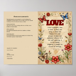 Póster Editar, descargar el Boletín de la Iglesia