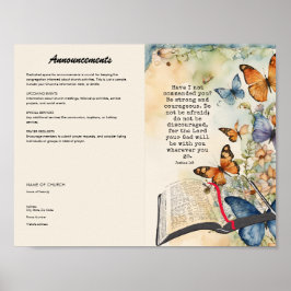 Póster Editar, descargar Poster de boletines de la iglesi