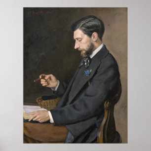 Póster Edmond Maître - Frédéric Bazille Bella Artes