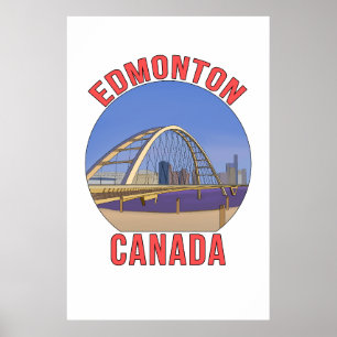 Póster Edmonton Alberta Canada