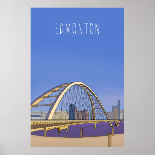 Póster Edmonton Alberta Canada