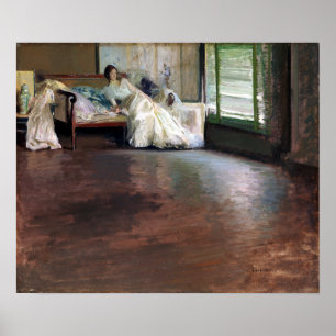 Póster Edmund C. Tarbell al otro lado de la habitación