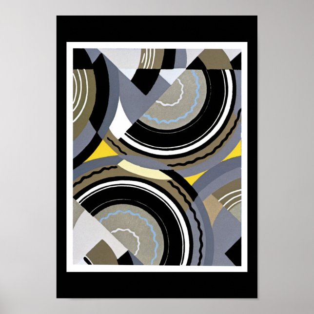 Póster Edouard Benedictus Jazz Art Poster (Frente)