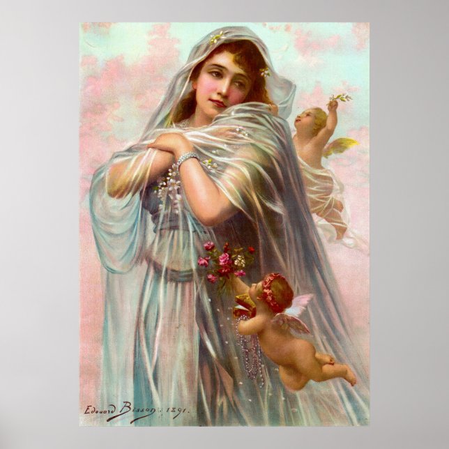 Póster Edouard Bisson La Fiancée De 1891 (Frente)