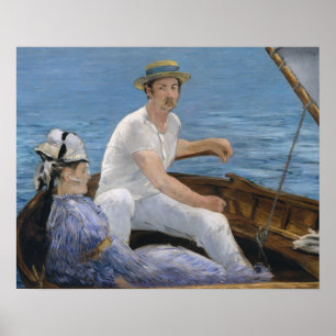 Póster Edouard Manet - Bote