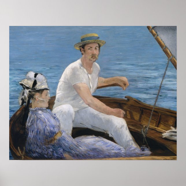 Póster Edouard Manet - Bote (Frente)