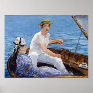 Póster Edouard Manet - Bote