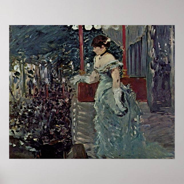 Póster edouard Manet - Cafe-Concert (Frente)