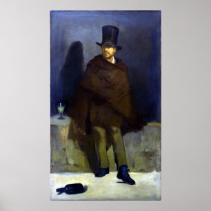 Póster Edouard Manet El Bebidor Absinthe