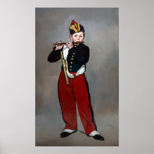 Póster Edouard Manet - El Fifer / Joven Flutista