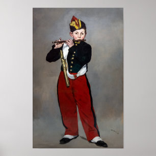 Póster Edouard Manet - El Fifer / Joven Flutista