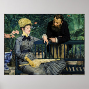 Póster Edouard Manet - En el Conservatorio