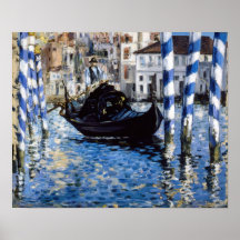 Edouard Manet - Gran Canal, Venecia