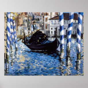Póster Edouard Manet - Gran Canal, Venecia
