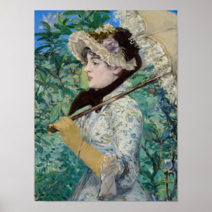 Póster Edouard Manet - Jeanne / Primavera