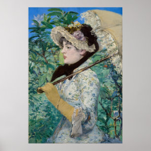 Póster Edouard Manet - Jeanne / Spring