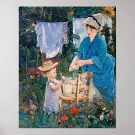 Póster Edouard Manet - Laundry