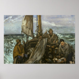 Póster Edouard Manet - Los retretes del mar