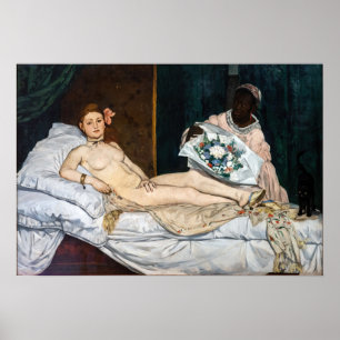 Póster Edouard Manet - Olympia