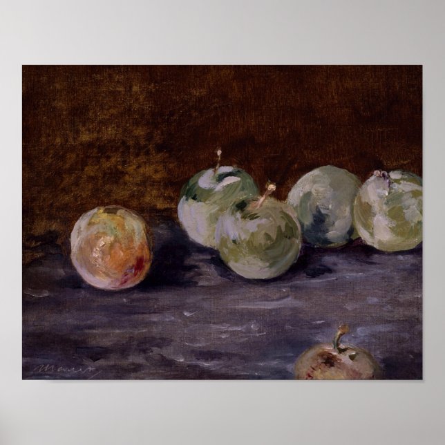 Póster Edouard Manet - Plumas (Frente)