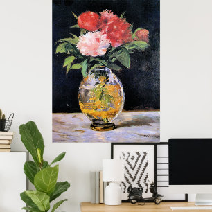 Póster Edouard Manet - Ramo de Flores,